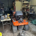 husqvarna mower repair work